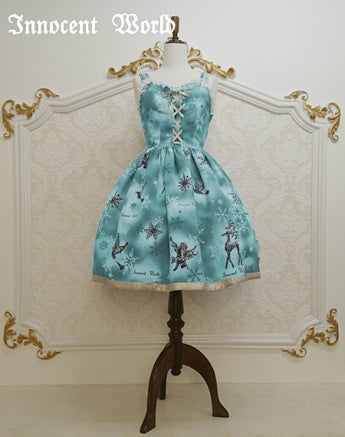 Crystal Wonderland Lace Up JSK by Innocent World