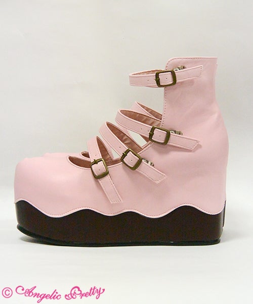 Melty Chocolate Shoes by Angelic Pretty