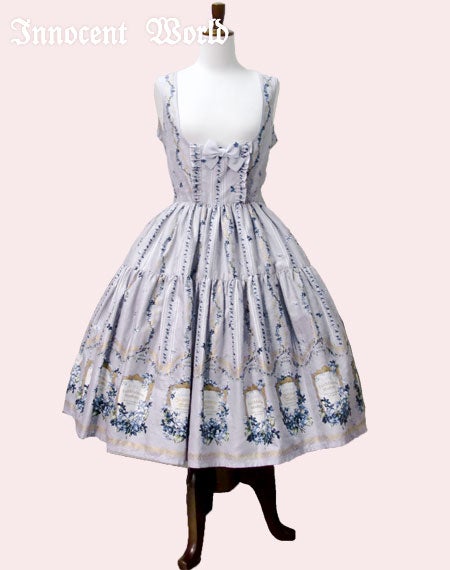 Antique Violet Corset JSK by Innocent World