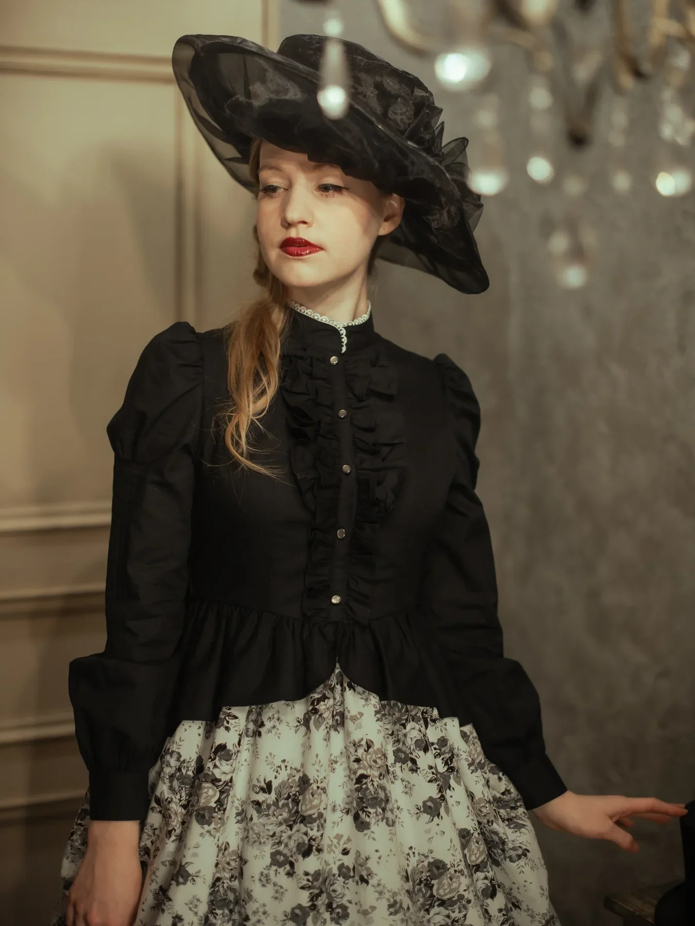 Antique Rococo Bouquet Victorian OP by Victorian Maiden