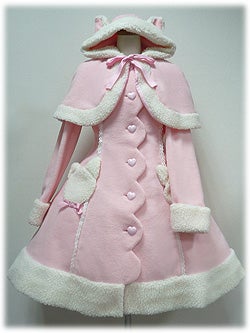 Lovely Cat Ears Coat by Angelic Pretty