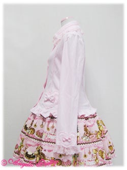 Collar Cutsew Cardigan with Heart Pocket by Angelic Pretty