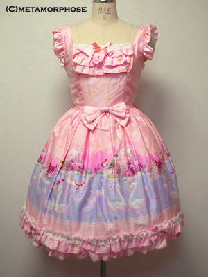 Swan Lake Frill JSK by Metamorphose Temps de Fille