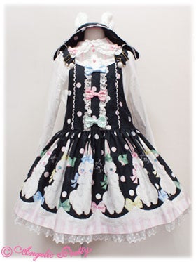 Marshmallow Bunny Salopette by Angelic Pretty Marshmallow Bunny Salopette by Angelic Pretty
