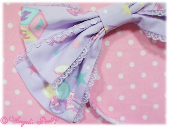 Toy Parade Ribbon Head Bow (2012) by Angelic Pretty