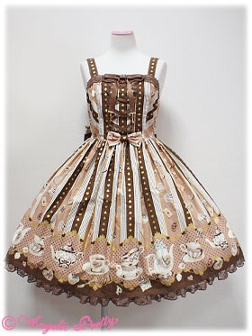 Wonder Party Shirring JSK by Angelic Pretty