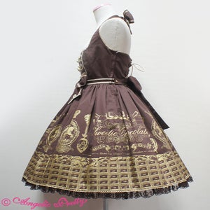 ワンピース AngelicPretty  Creamy Chocolate JSK Royal Creamy Chocolate JSK by Angelic Pretty