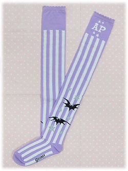 Angelic Pretty★【新品】Trickyストライプオーバーニータグ付き Tricky Striped OTKs by Angelic Pretty