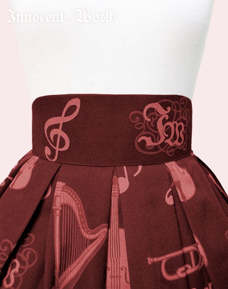 Orchestra Instruments Skirt by Innocent World