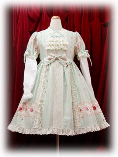 Gingham Rose Ribbon OP by Baby, the Stars Shine Bright