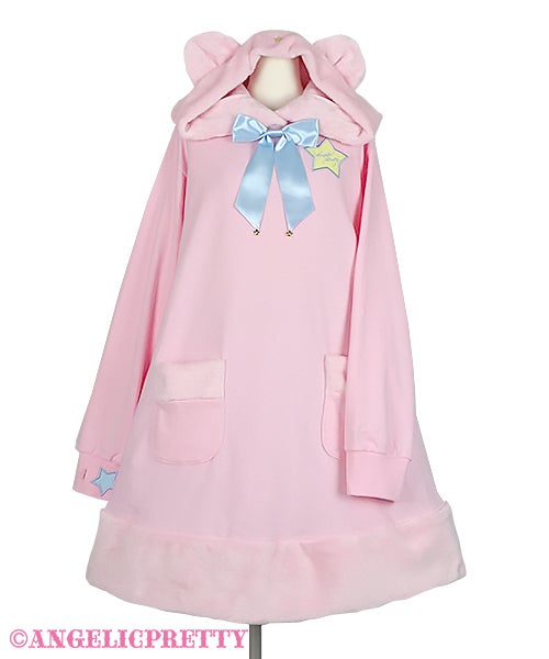 Fluffy Milky Bear Fleece OP by Angelic Pretty