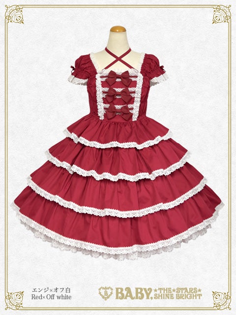 baby, the stars shine bright リボンミルキーシュガー Ribbon Milky Sugar JSK (2022 2nd release) by Baby, the Stars Shine