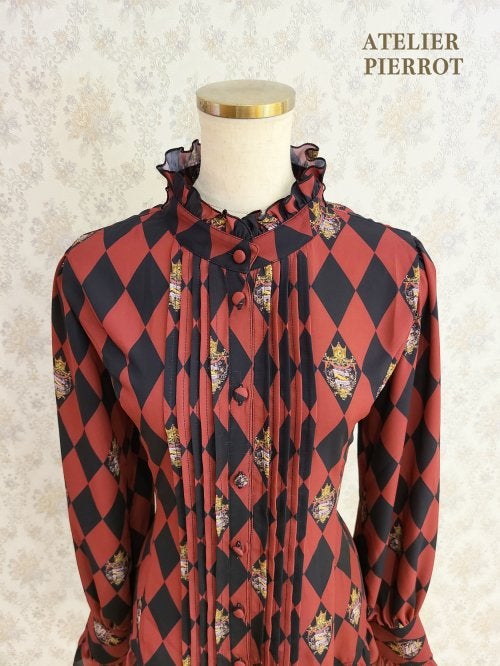アトリエピエロ Diamond Circus Blouse Diamond Circus Blouse by Atelier Pierrot