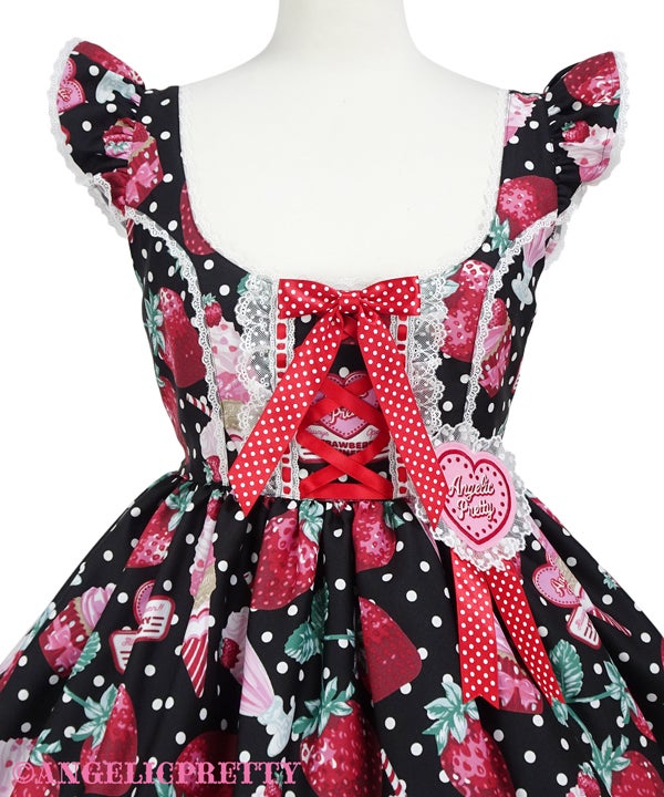 Fresh Strawberry Diner JSK by Angelic Pretty