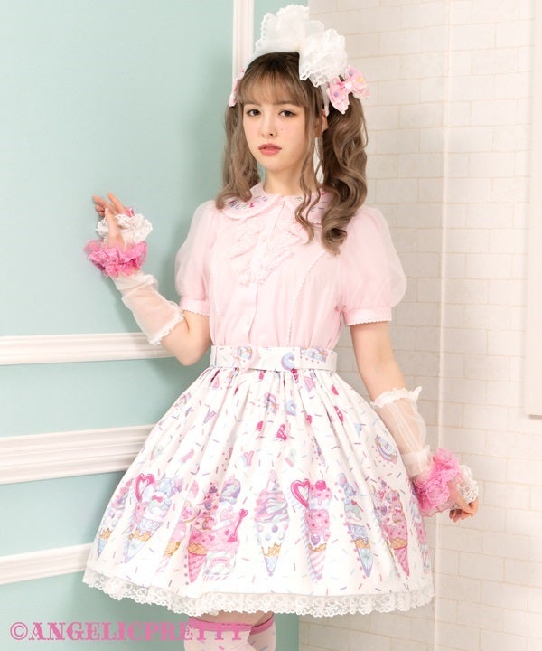 Decoration Ice Cream Skirt by Angelic Pretty