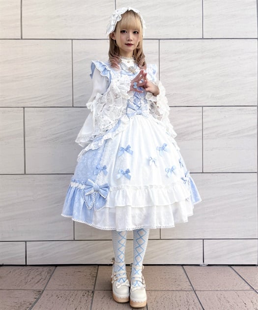 Chalmiere ~ Brilliant Rose JSK by Axes Femme