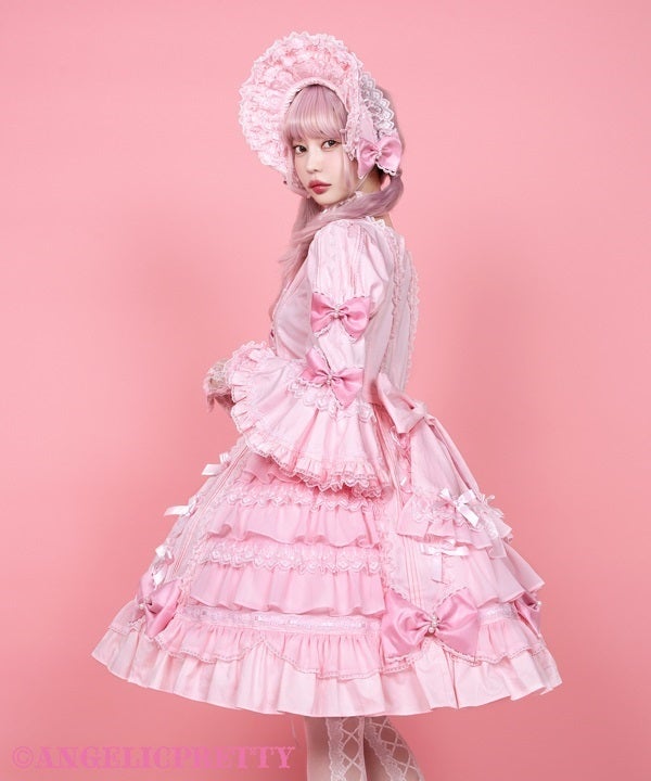 ラムネANGELIC PRETTY ドレス　ワンピース　フリル　リボ Angelic Princess OP (2025) by Angelic Pretty