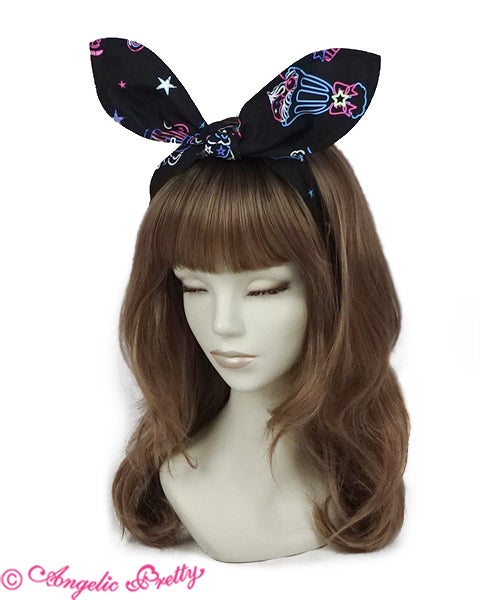 Angelic Pretty Neon star diner ヘアバンド付き Neon Star Diner Headband by Angelic Pretty