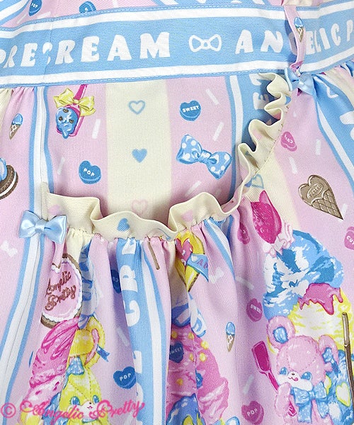 即購入可】Angelicprettyt サロペット アイスクリーム ANGELICPRETTY