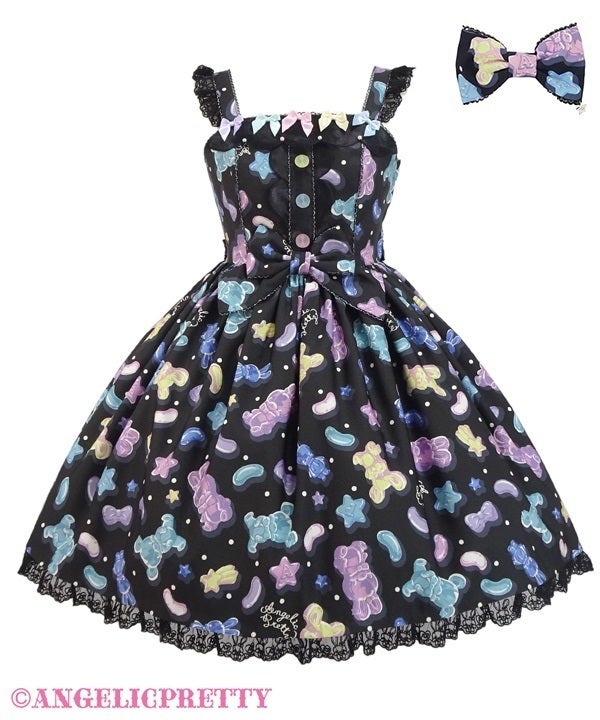 ゆ*る様 Angelic Pretty JellyCandyToys JSK Jelly Candy Toys JSK by
