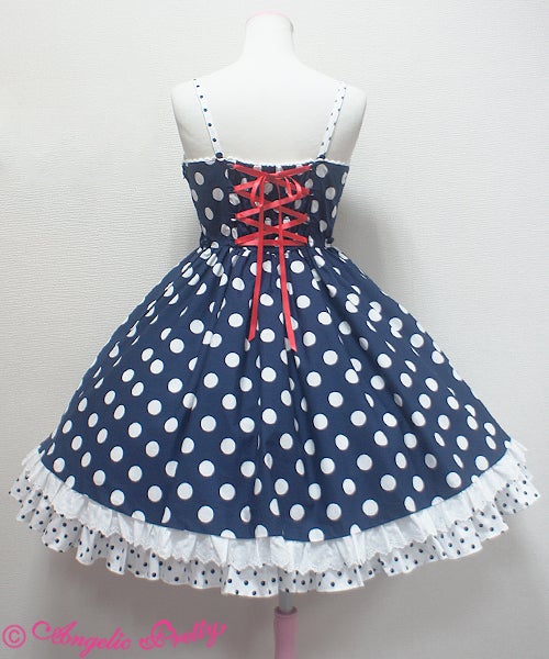 ワンピース Angelic pretty Retro Dot JSK Retro Dot JSK by Angelic Pretty
