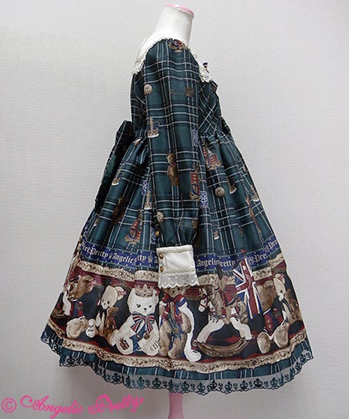 ワンピース British Bear OP British Bear OP by Angelic Pretty