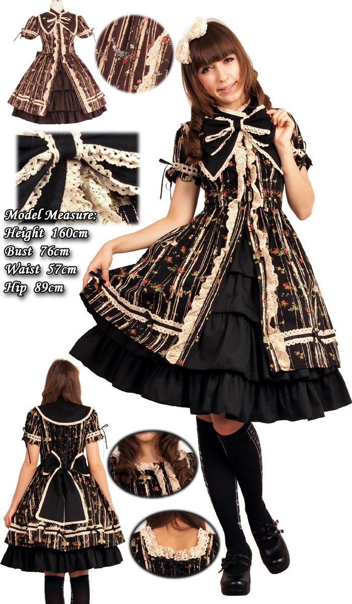 Natasha Mini Flower OP Set (L324) by Bodyline