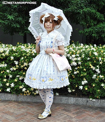 morphose スカート Happy Bell Shirring JSK Set by Metamorphose Temps de Fille