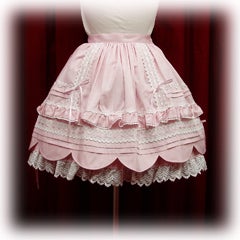 BABY,THE STARS SHINE BRIGHT 裾スカラップスカート Hem Scallop Skirt (2006) by Baby, the Stars Shine Bright