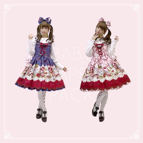 Secret AIR MAIL from Sweet Kitty JSK Set by Baby, the Stars Shine