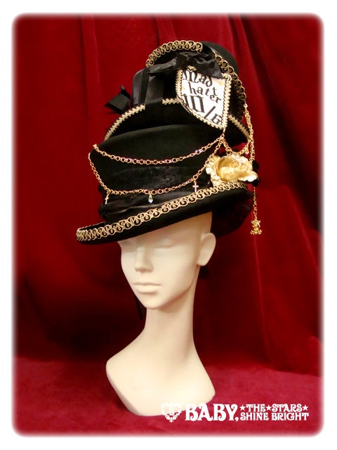 Mad Hatter Triple Tier Silk Hat (2012) by Alice and the Pirates