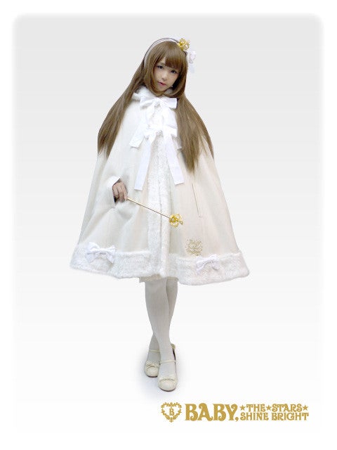 BABY THE STARS SHINE BRIGHT 雪の女王マント Snow Queen Mantle II by Baby, the Stars Shine Bright
