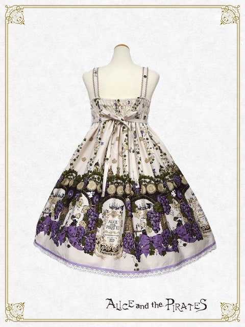 ALICE and the PIRATES 天使と密のワイナリー柄ジャンスカ Château de Nounours ~Angel's Secret Winery~ JSK II by Alice and