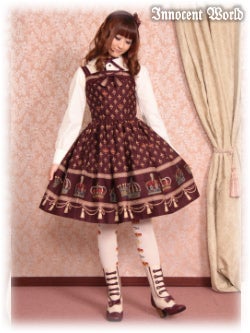 Innocent Worldグラツィアクラウンジャンパースカート　レア Grazia Crown JSK by Innocent World