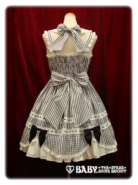 ジャンク品 BABY, THE STARS SHINE BRIGHT JSK Lattice Check JSK by Baby, the Stars Shine Bright