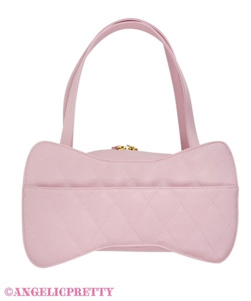 Quilted Gem Ribbon Bag by Angelic Pretty