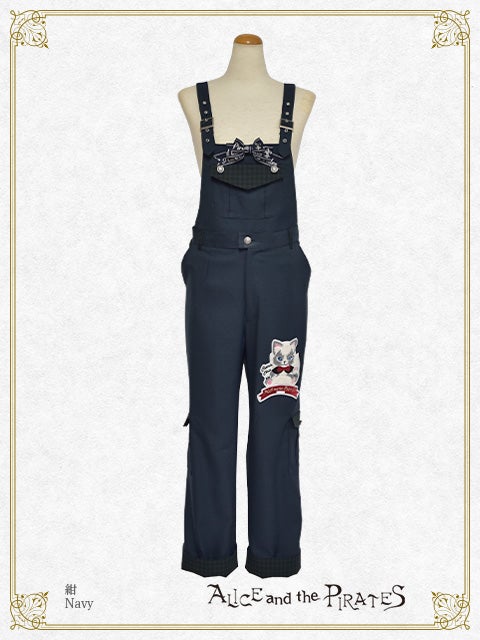Fluffy Chris Patch Salopette Pants by Alice and the Pirates