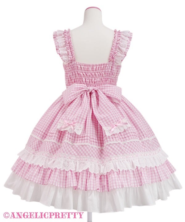 Sweet Frill JSK (Gingham) by Angelic Pretty