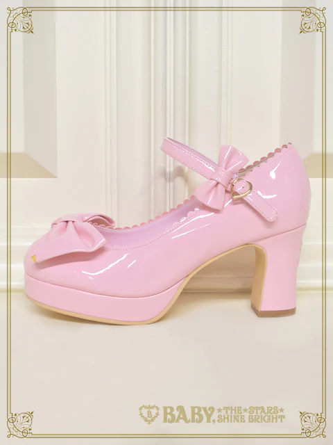 Princess Drop Embroidered Enamel Dolly Shoes by Baby, the Stars
