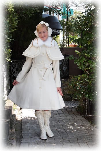 Classical Cape Coat (Short) by Innocent World