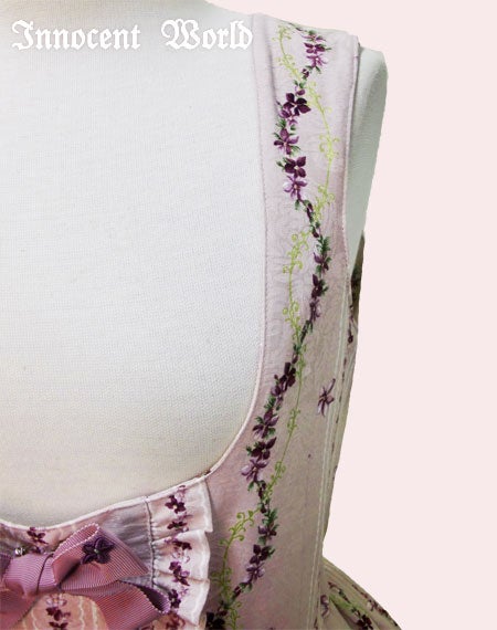 Antique Violet Corset JSK by Innocent World