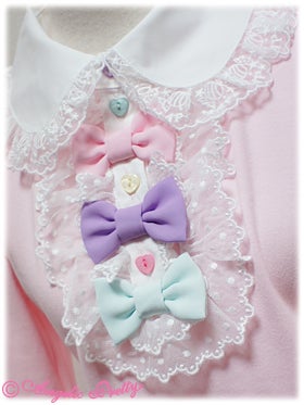 Sugar Hearts Color Cutsew by Angelic Pretty