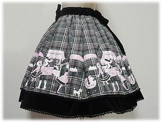 Candy-chan on a Walk (Osanpo Candy-chan) Skirt by Angelic Pretty