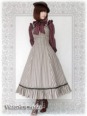 Regimental Bustle Long JSK by Victorian Maiden