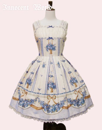 Mansion Roses Print JSK by Innocent World