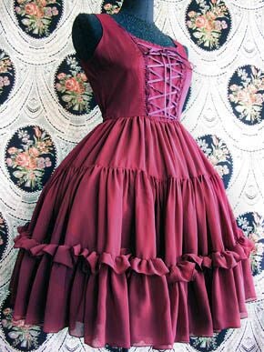 Chiffon Doll JSK by Victorian Maiden