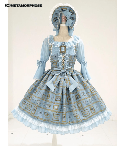 Classic Frame Bustle JSK by Metamorphose Temps de Fille