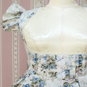 Rococo Bouquet Frill Apron JSK by Victorian Maiden