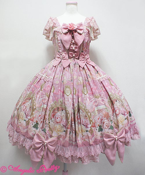 Rose Museum Tiered JSK by Angelic Pretty