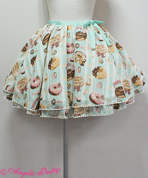 Melty Cream Doughnut Skirt (2016) by Angelic Pretty